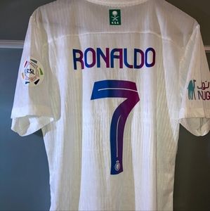 RONALDO #7 Al Nassr Third Jersey Cristiano Soccer Futbol Kit